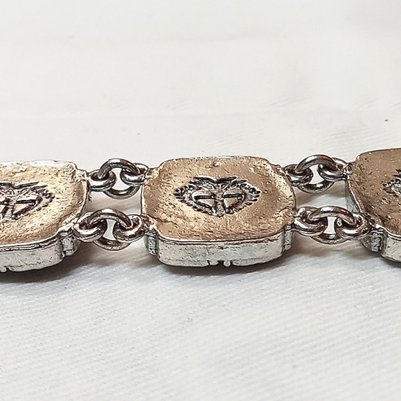 ✴ Virgins Saints & Angels Silver-tone San Benito Toggle Bracelet NEW! - Picture 13 of 16